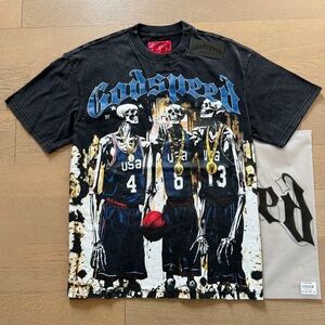 Black Graphic Men's T-Shirt